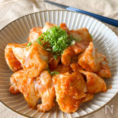 むね肉満足!タレだけでも旨い鶏チリ