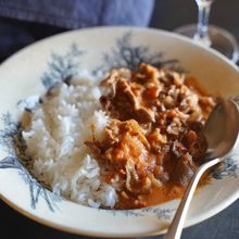 ワインに合うビーフストロガノフ
