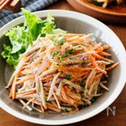 『ごぼうの和風おかかマヨサラダ』食物繊維たっぷり◎作り置き♪