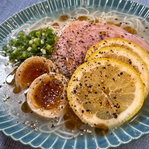 楽ラク手抜キッチン🐶🐾の作ってみた!投稿(【本格鶏だしの塩レモンそうめん】簡単なのにスープが本格的！)