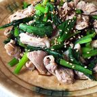 スピード･おかず☆小松菜と豚肉の塩昆布炒め