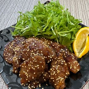 楽ラク手抜キッチン🐶🐾の作ってみた!投稿(気分は焼肉屋さん♩お手軽簡単・ピリ辛焼肉)