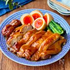 煮るだけカンタン♩鶏肉の梅はちみつ照り煮