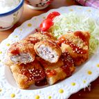 【ミルフィーユとんかつ ごまだれソース】定番が美味しい！
