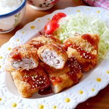 【ミルフィーユとんかつ ごまだれソース】定番が美味しい！