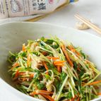腸活にぴったり♪【豆苗とえのきの大人和え】