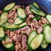 【きゅうりと豚肉のオイスター炒め】夏に食べたい10分おかずの工程4
