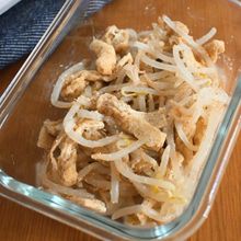 5分で完成!もやしと油揚げのごま和え