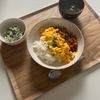yudKq43Uの作ってみた!投稿(スプーンが止まらない♡ふわたまキーマカレー)