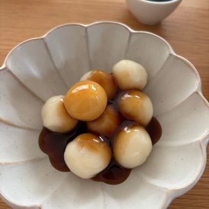 himami🍓の作ってみた!投稿(お月見団子に【米粉と木綿豆腐で作る】みたらし団子)