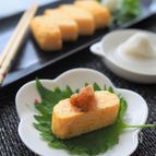 材料２つ！出汁・調味料不要！ジューシー出汁巻き卵