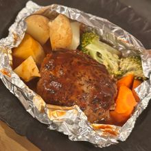 コネまでワンパン♪【本格♡包み焼きハンバーグ】