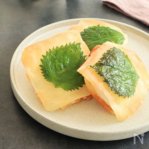 〖 余った皮で 〗はんぺんチーズサンド