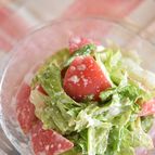 レタスとトマトのごまマヨサラダ