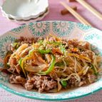 【チャプチェ】夏野菜たっぷりであっさり美味しい！