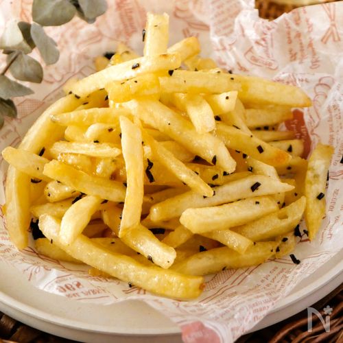 甘じょっぱ💛はちみつ塩昆布バターポテト