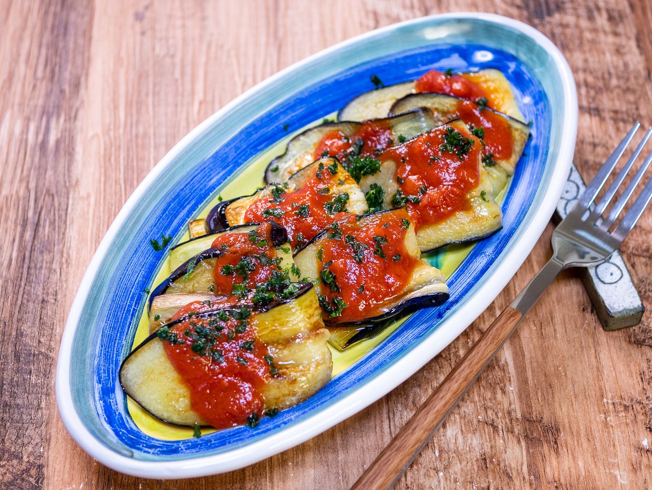 茄子のソテーぴりッとトマトソースかけ | レシピサイトNadia