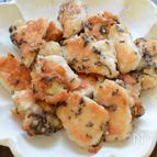 【鶏むね肉のオーブン焼き塩昆布梅風味】米粉で作る和風おかず！