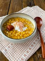 【レトルトで!夏のご自愛レシピ】お粥のもろこし餡かけ