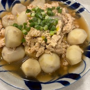 1091155の作ってみた!投稿(しょうがの効いた、鶏ひき肉とサトイモの煮物)