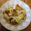907307の作ってみた!投稿(行列の定食屋さんの🍚豚バラ白菜のポン酢しょうが焼き🤭💕)