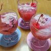 ナムディの作ってみた!投稿(はんなり桜クリームソーダ♡)