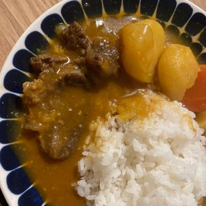 644231の作ってみた!投稿(ルー不使用でしっかりとろみ♪【米粉スパイスカレー】)