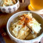 しみうま♡バター香る【キャベツと生揚げのうま和え】
