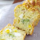 ノンオイル☆とうもろこしのふんわりケークサレ
