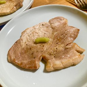 ゆかりの作ってみた!投稿(ポークステーキ塩わさび)