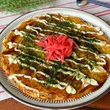 ライスペーパーと重ねて焼くだけ「もちもちキャベツお好み焼き」
