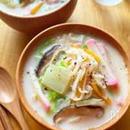 切り干し大根でちゃんぽん風スープ
