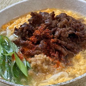 楽ラク手抜キッチン🐶🐾の作ってみた!投稿(肉玉あんかけうどん。)