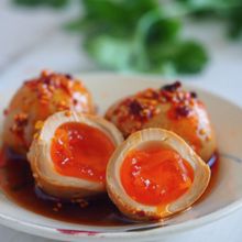 黄金比だれで味が決まる!とろっと半熟『よだれ味玉』