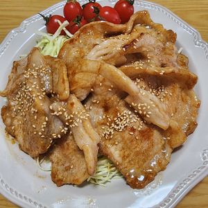 ナムディの作ってみた!投稿(コクうましっとり♡豚肉のマヨ生姜焼き)