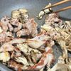 豚こまがごちそうに！カリカリ豚と舞茸のさっぱり香味だれの工程3