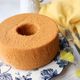 米粉で作る　ほうじ茶ソイラテシフォンケーキ