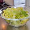 白菜ごま味噌マヨ和えの工程1