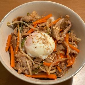kaasukeの作ってみた!投稿(【豚こま旨辛ビビンバ】一緒に炒めて簡単早い！)