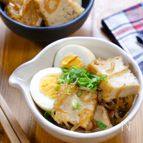 甘辛味が美味しい節約副菜♡『厚揚げとしらたきのすき煮風』