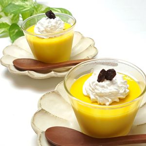 とのちゃまの作ってみた!投稿(焼かない濃厚かぼちゃプリン)