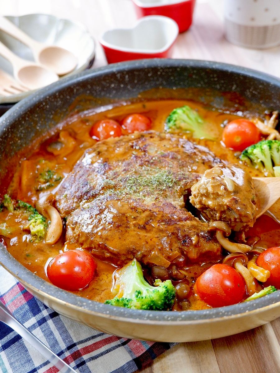 ハーブチキンと野菜のワンパンレシピ