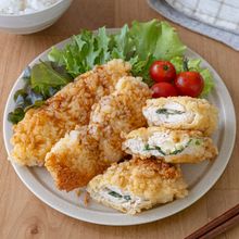 余ったご飯が変身！ザクザク食感のささみの大葉チーズ揚げ