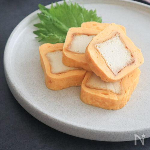 ジュワッと厚揚げの卵巻き
