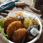 お弁当に〜レンチンお芋のゆかりマヨめんつゆ(作りおき常備)〜