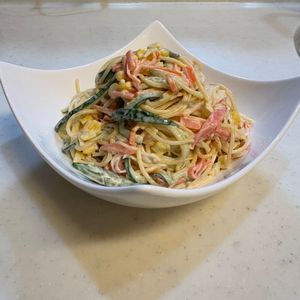 ikukoの作ってみた!投稿(全世代が愛するスパサラ♡)