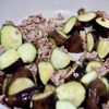 【ご飯が進む!】なすのひき肉のコーンの旨辛炒めの工程2