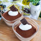 【バレンタインに】冷やして固める！簡単チョコムース
