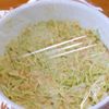 どんぶりで驚きの仕上がり♪お好み焼きケーキの工程3
