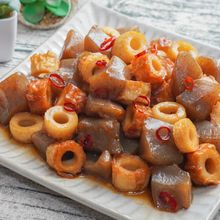 簡単！ヘルシー！ちくわとこんにゃくの甘辛煮！